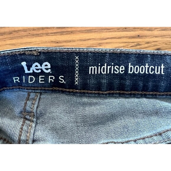Riders By Lee Midrise Bootcut Jeans Sz 18W - Picture 4 of 5
